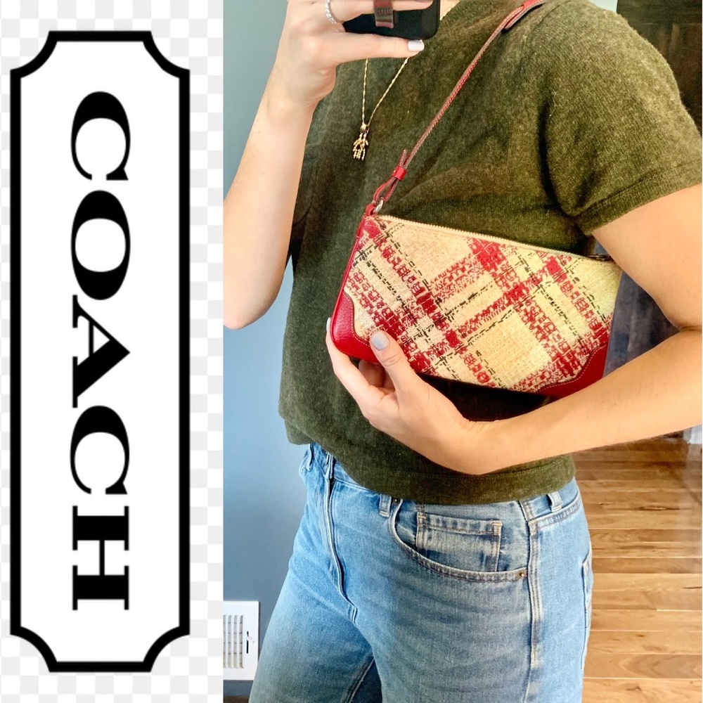 LIKE NEW COACH Shoulder Bag Purse Wallet